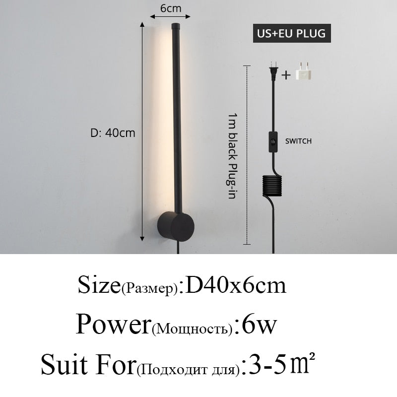 Modern Minimalist Wall LED Indoor Lamps