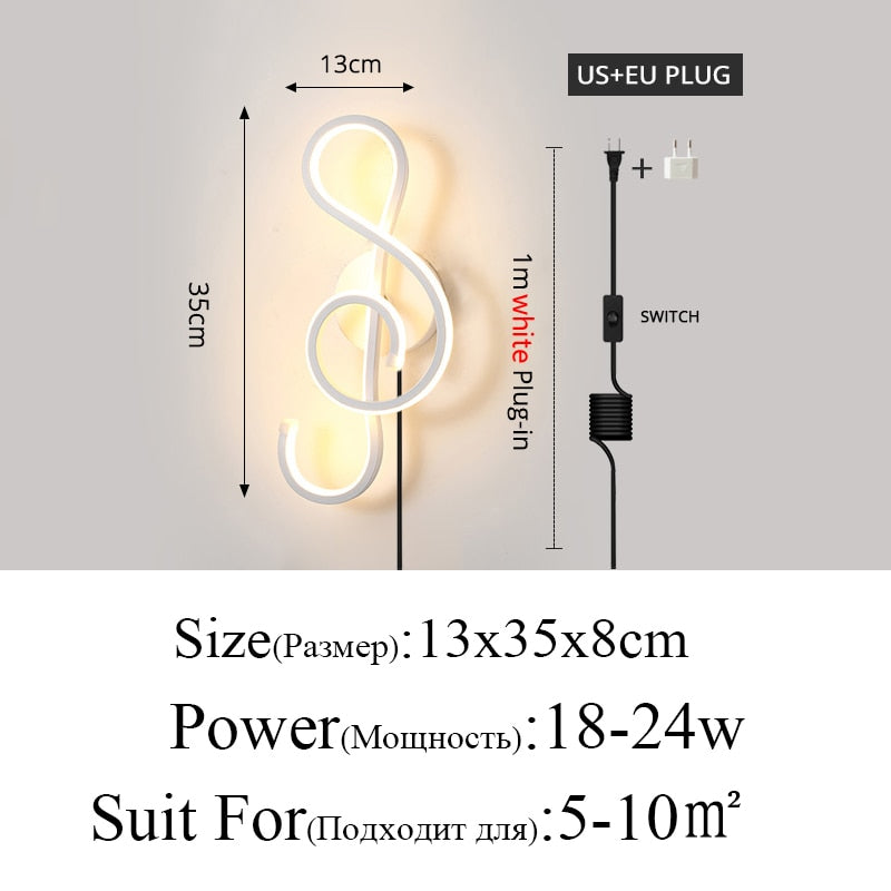 Modern Minimalist Wall LED Indoor Lamps