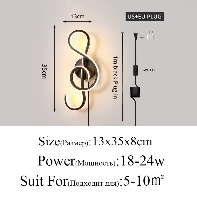 Modern Minimalist Wall LED Indoor Lamps