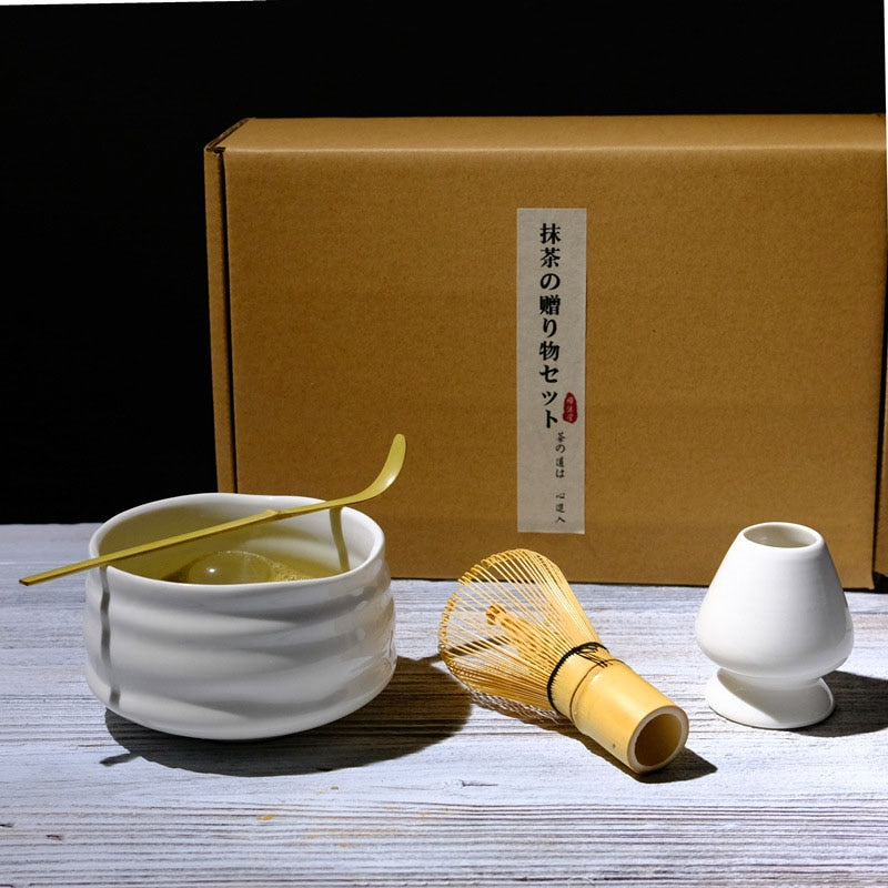 Japanese style Handmade Matcha Tea Traditional Set
