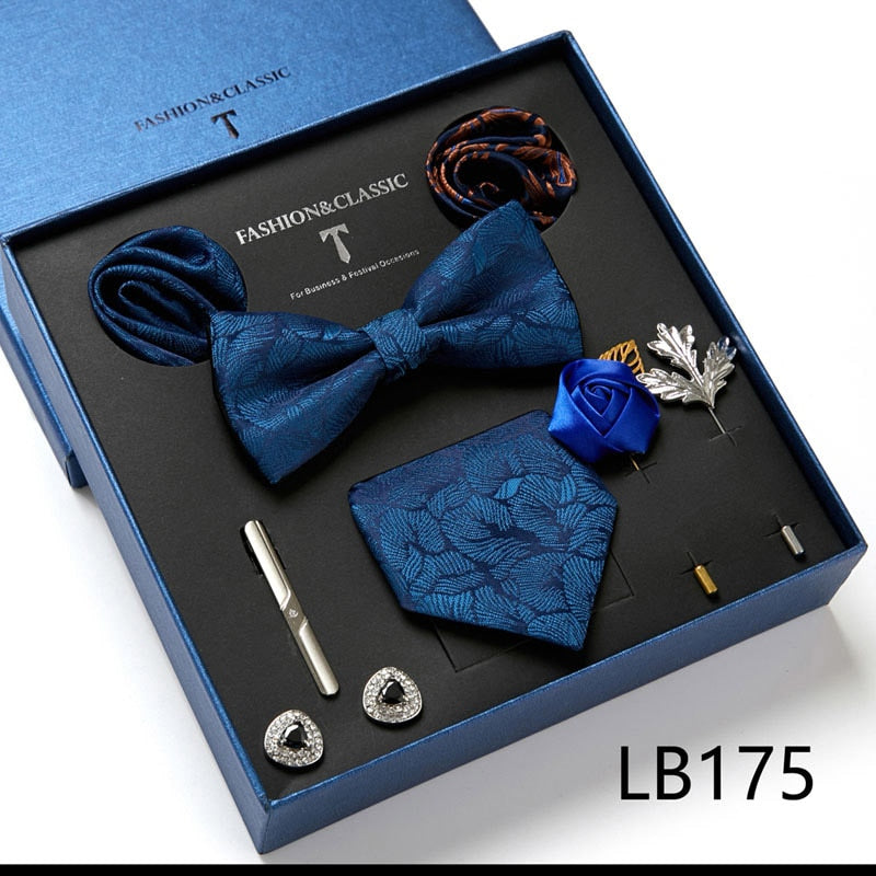 Luxury Silk Tie Set Gift Box for Men
