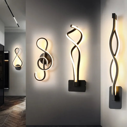 Modern Minimalist Wall LED Indoor Lamps