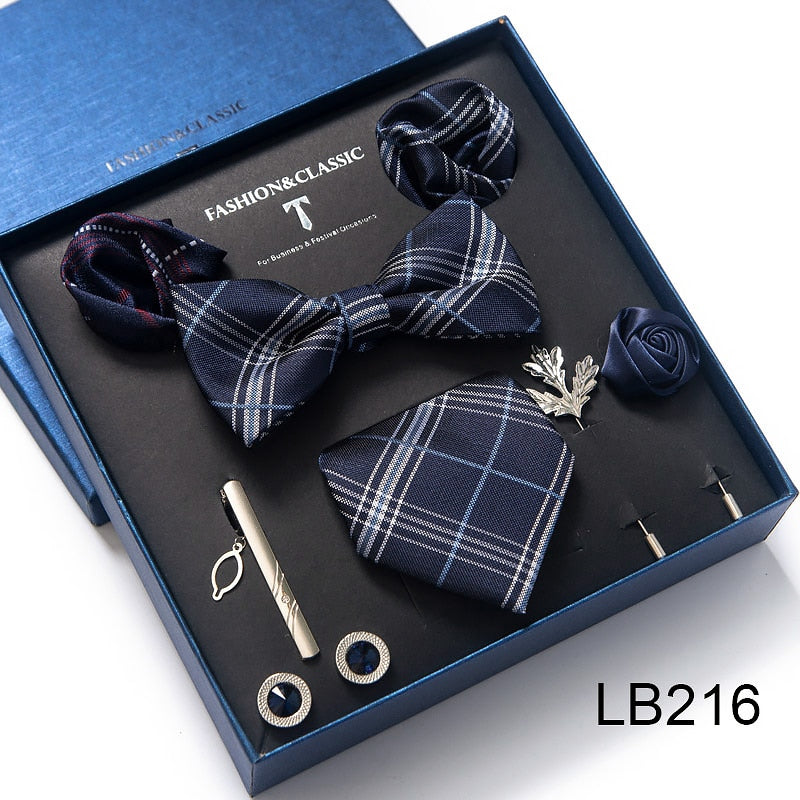 Luxury Silk Tie Set Gift Box for Men