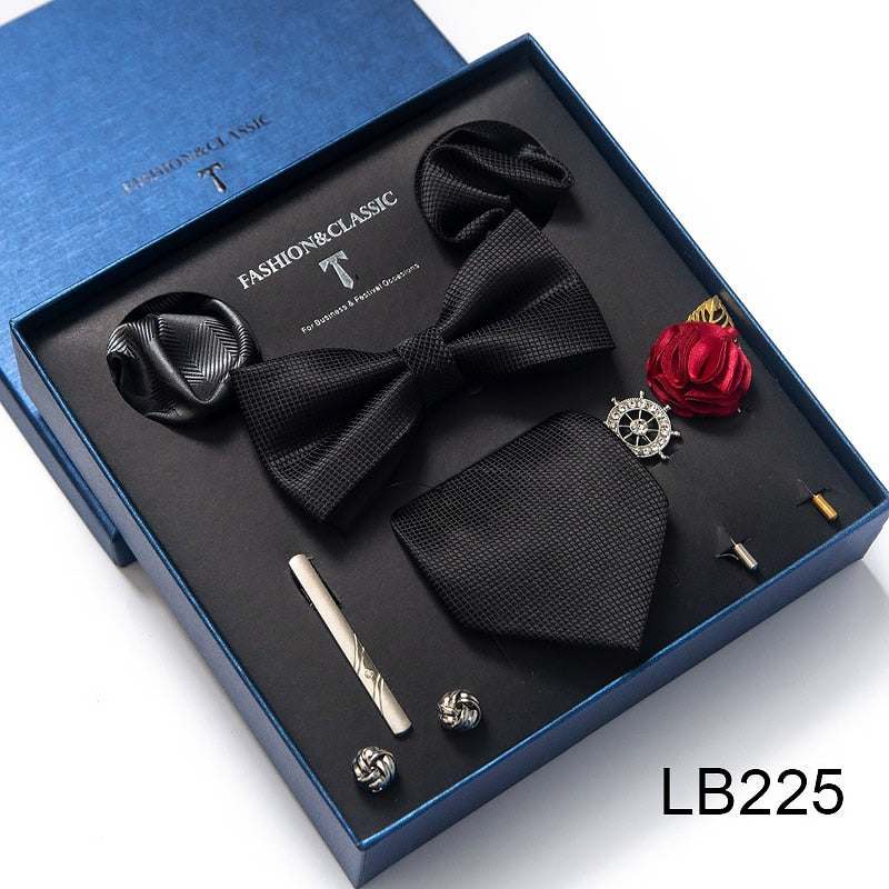 Luxury Silk Tie Set Gift Box for Men