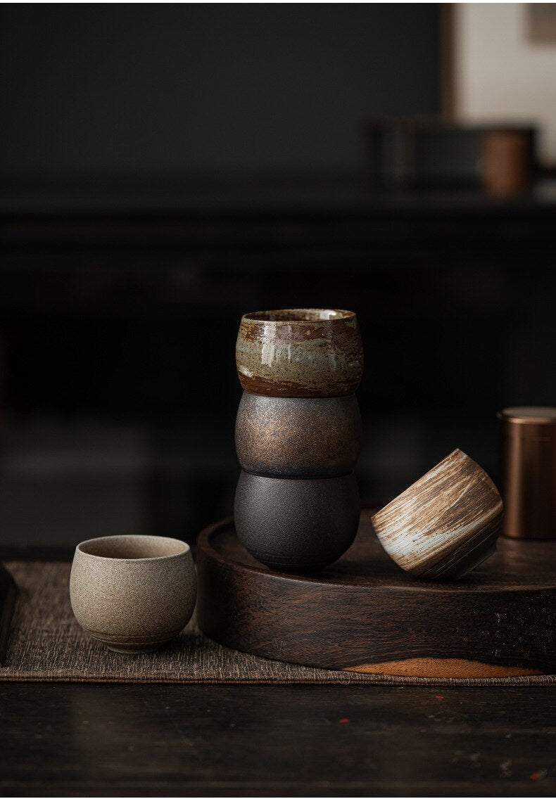 Japanese Ancient Style Handmade Tea Cup
