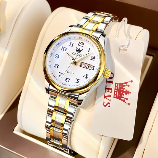 Original Luxury  Waterproof Stainless Steel Quartz Watch for Women